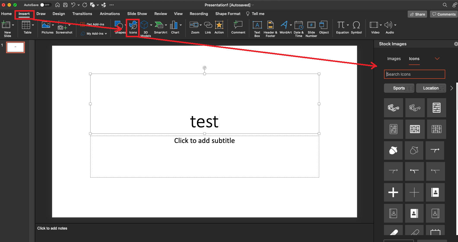 Issue with icons command being greyed out in Powerpoint - Microsoft Q&A