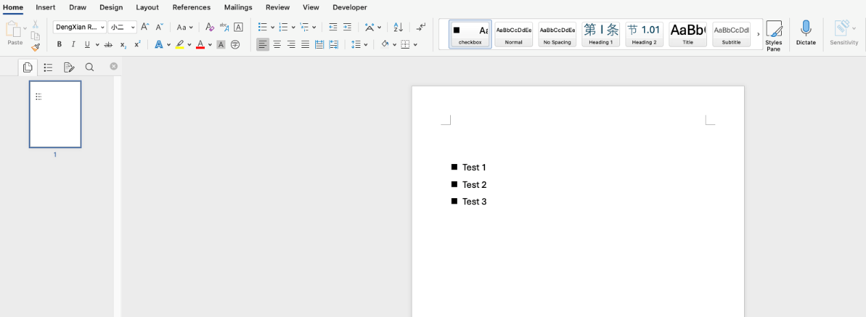 Add to template check box is unticked when I view style again ...