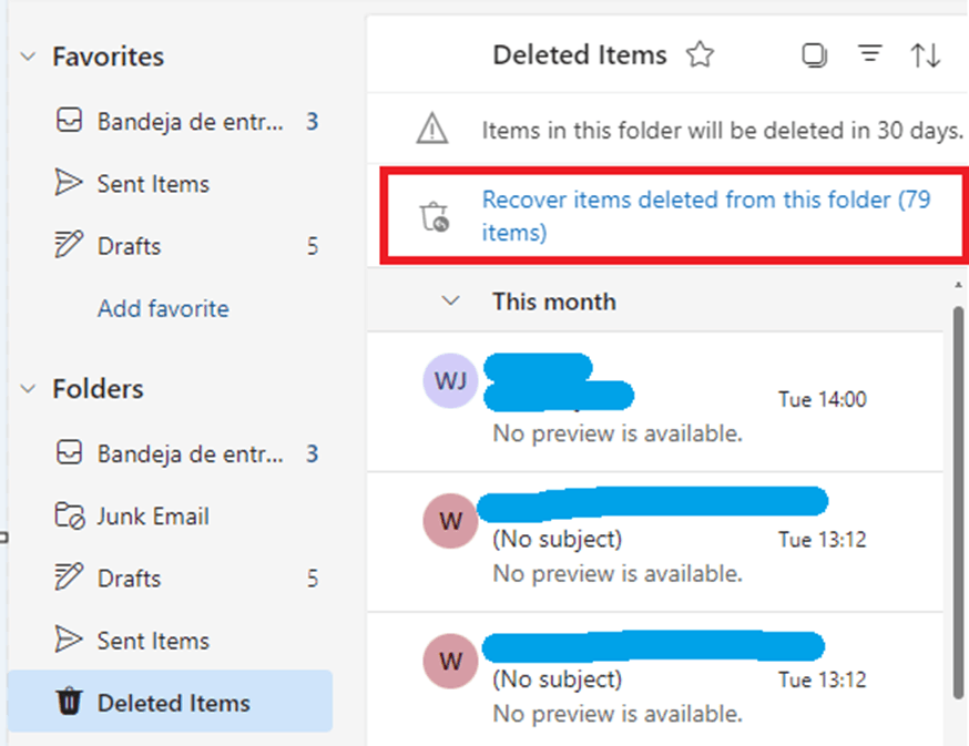 Emails disappeared from InBox - Microsoft Q&A