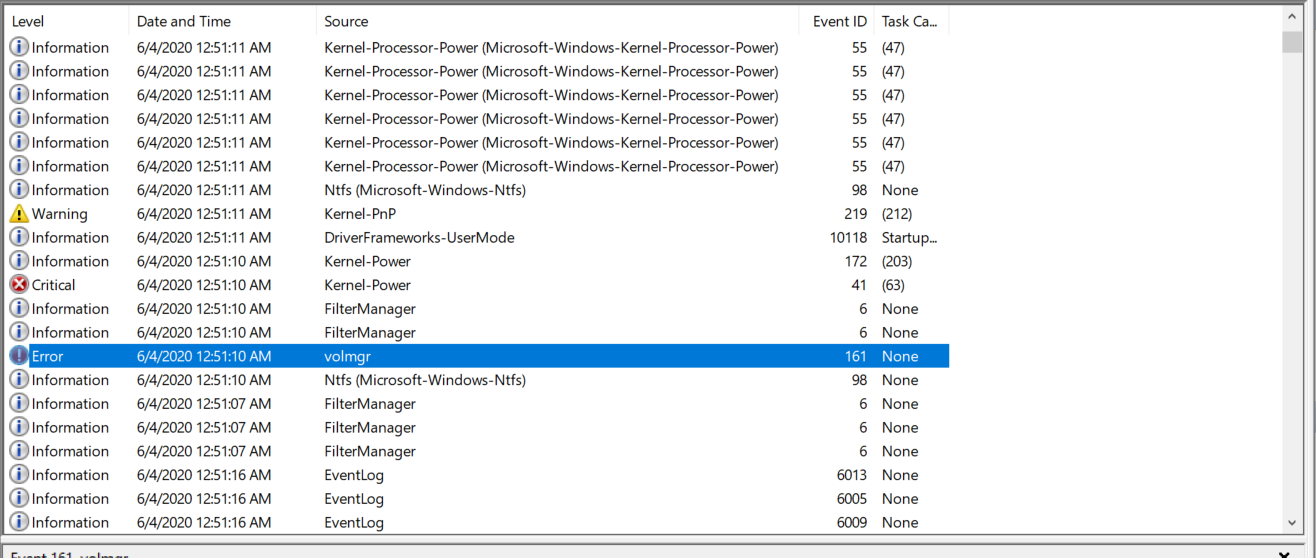 Blue Screen Error - Microsoft Q&A