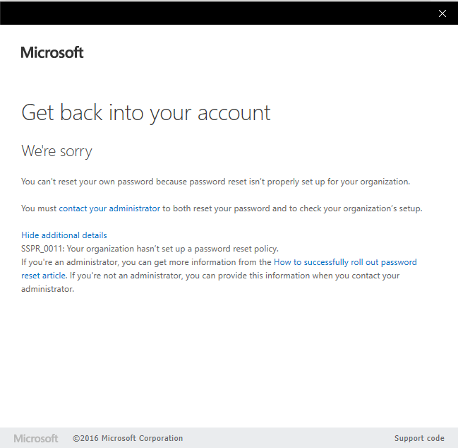 Unable to reset Microsoft Teams password - Microsoft Q&A