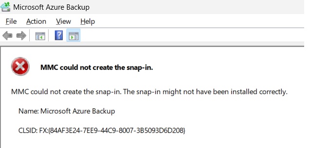 SnapInError