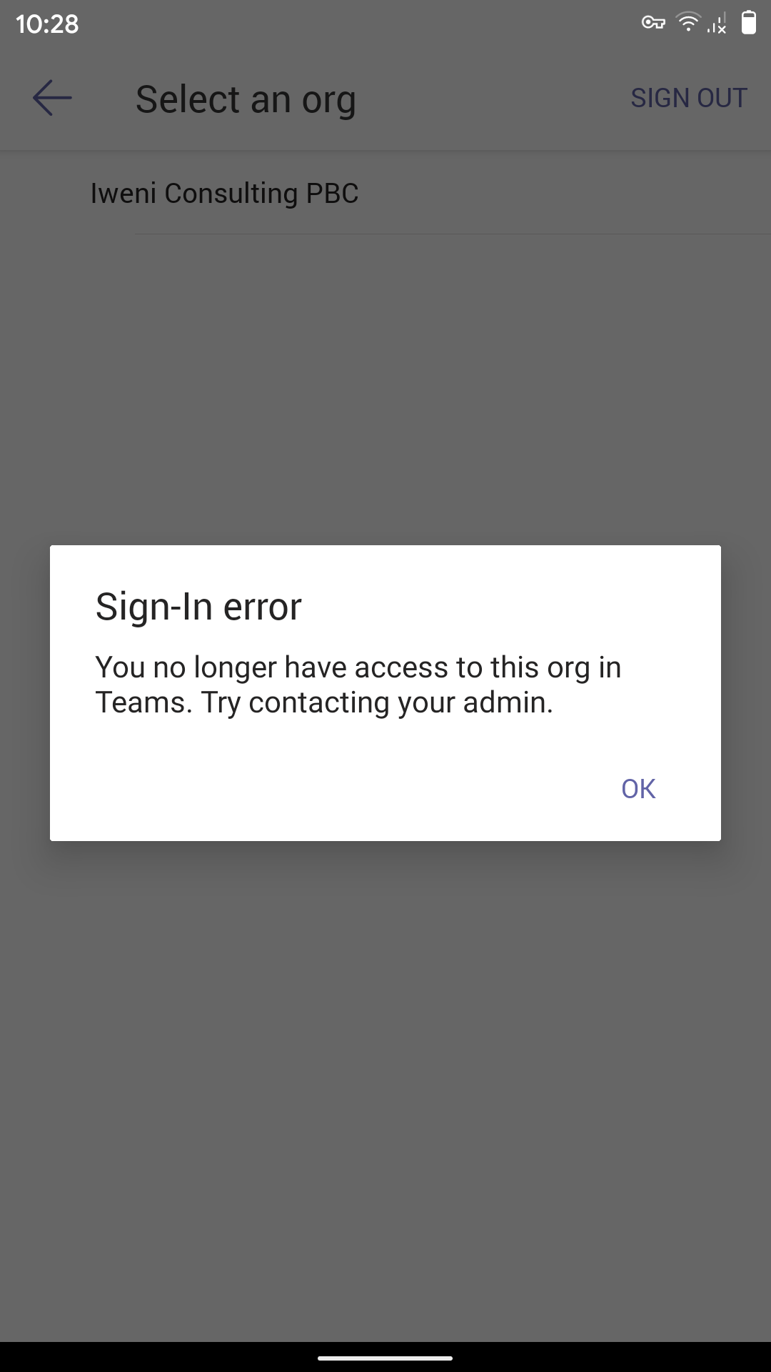 I have no access to my own organization in Microsoft Teams - Microsoft Q&A