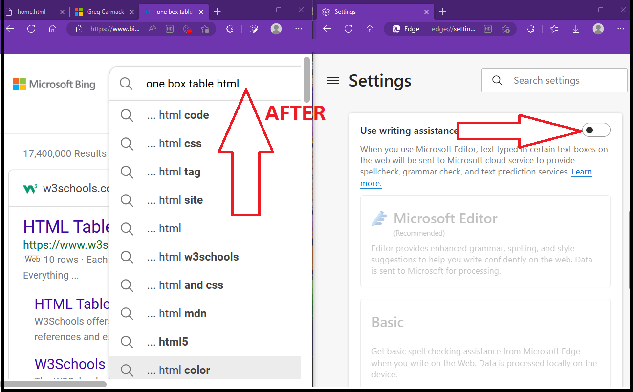 How do I disable auto suggestion with 