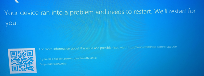 Reset PC did not occur - Microsoft Q&A