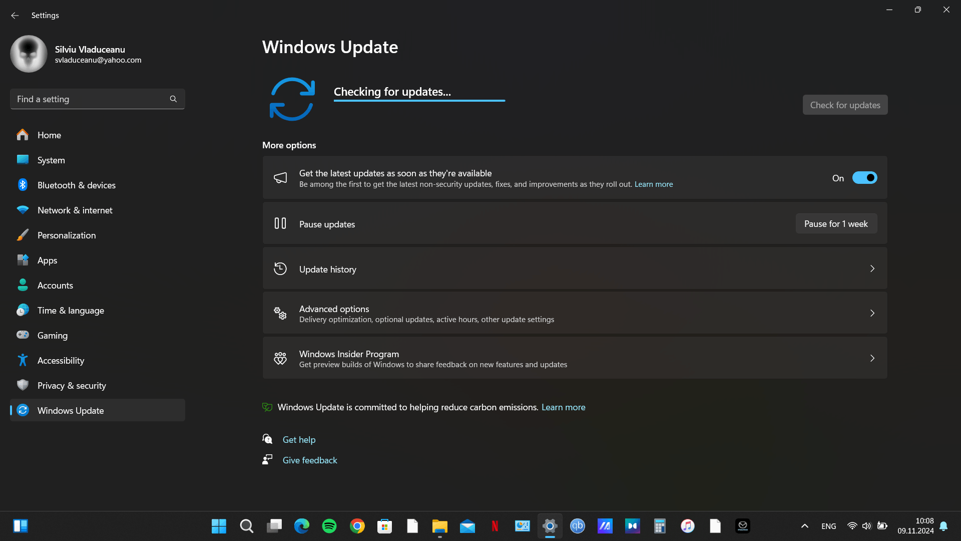 when i try to update my windows i get this windows update problem: We ...