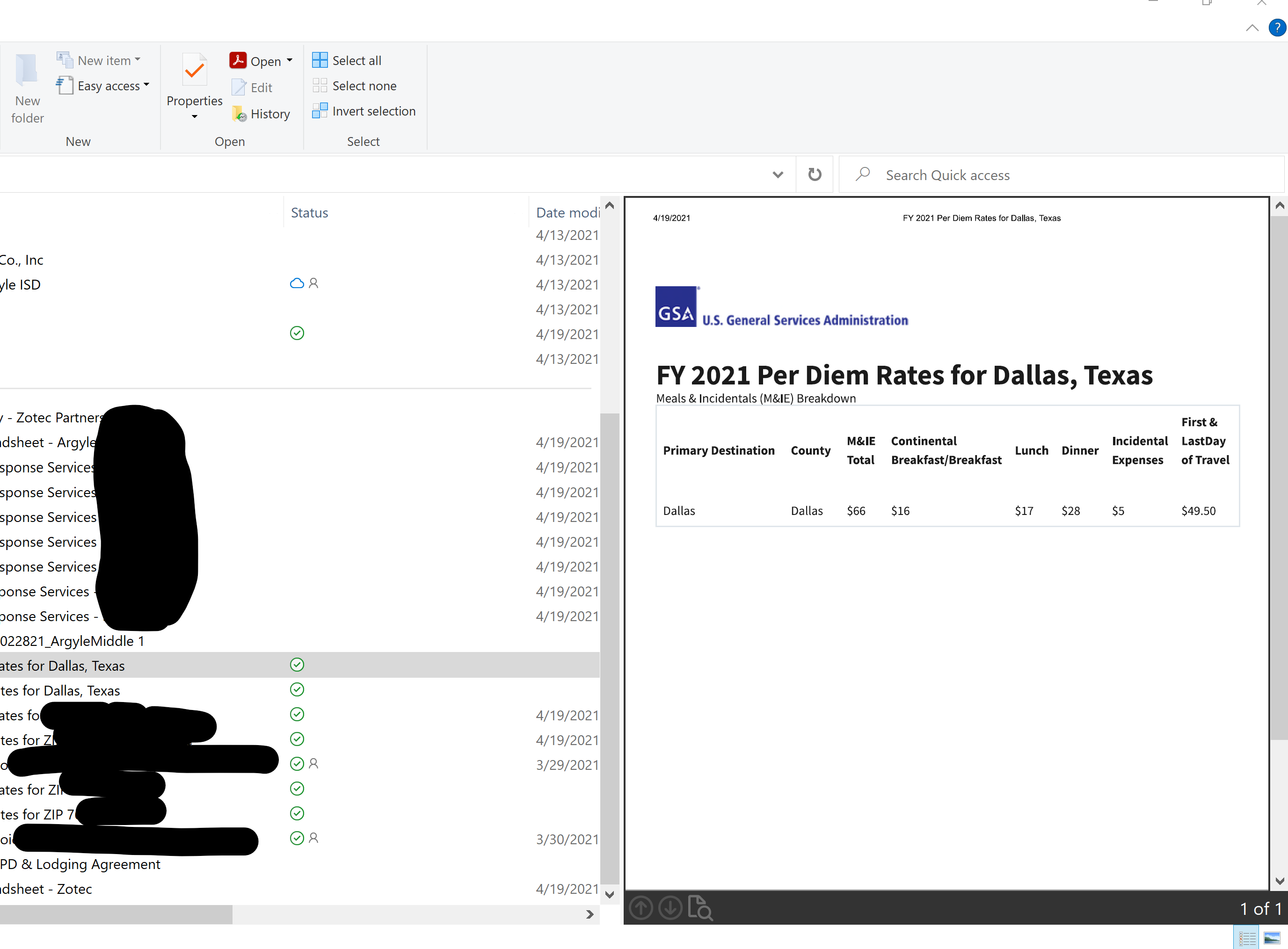 Size of document in Preview Pane on File Explorer is very small ...