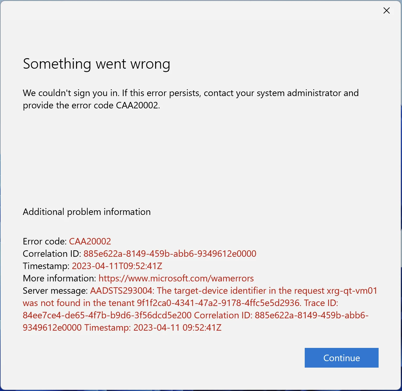 r/AZURE - Logging into VM using AzureAD
