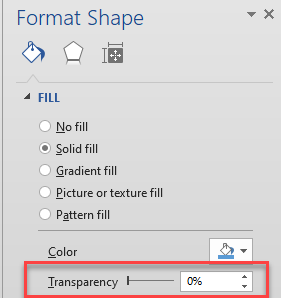 What happened to the transparency option? - Microsoft Q&A