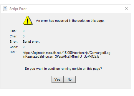 Error message in Onedrive sign on - Microsoft Q&A