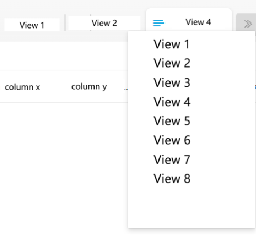 Screenshot of the reported issue