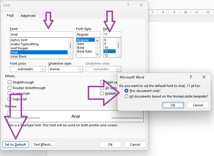 Issue with MS Word correct spelling changes font size - Microsoft Q&A