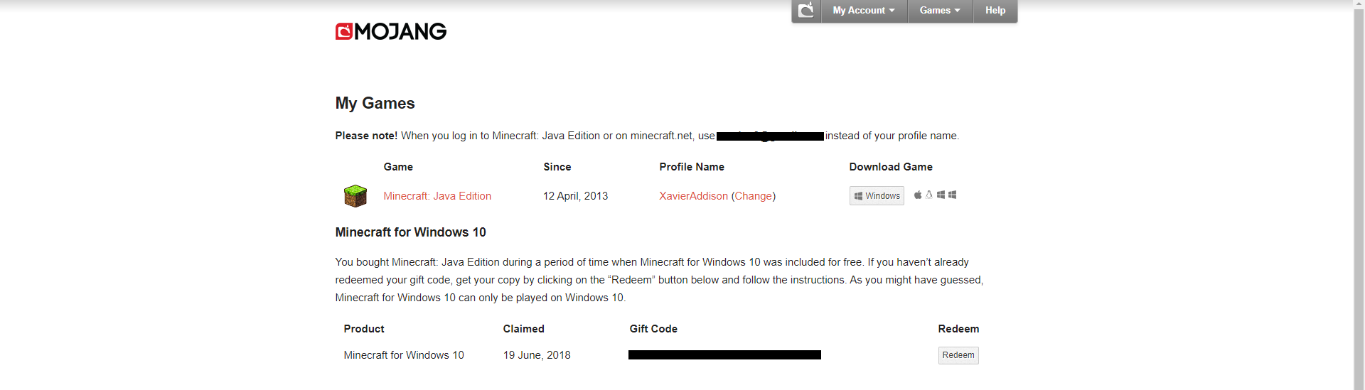 Cleaned Out Computer And Can't Re-Redeem Minecraft Windows 10 ...