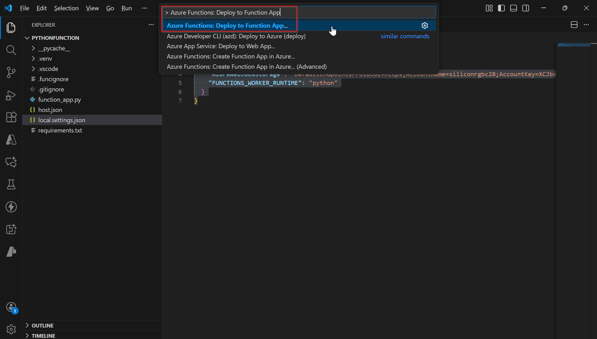 I have deployed function app, but I am unable to see them in the portal ...
