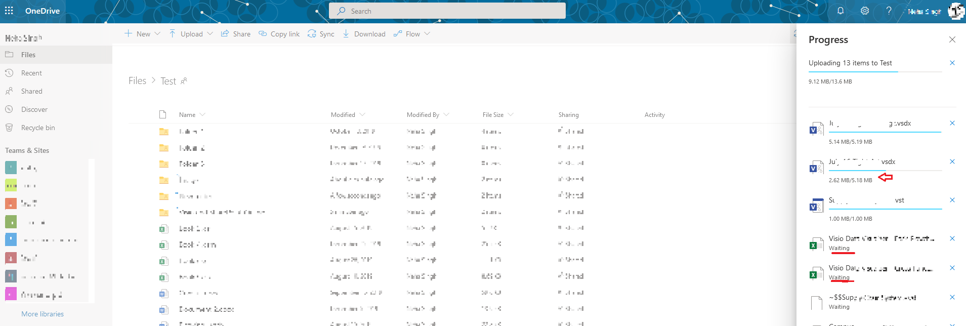 OneDrive Uploading, But Folders Show as Empty - Microsoft Q&A