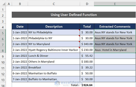 Unable to extract threaded comment from excel sheet column - Microsoft Q&A