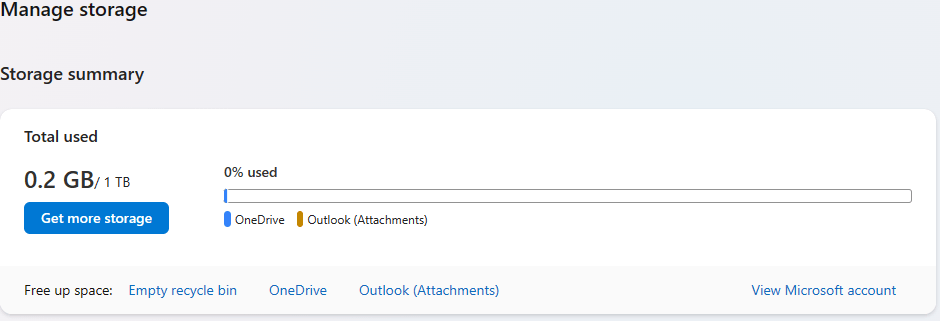 Email storage suddenly full without warning - Microsoft Q&A