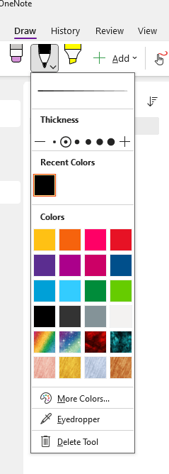 Pen mode option not available - Microsoft Q&A