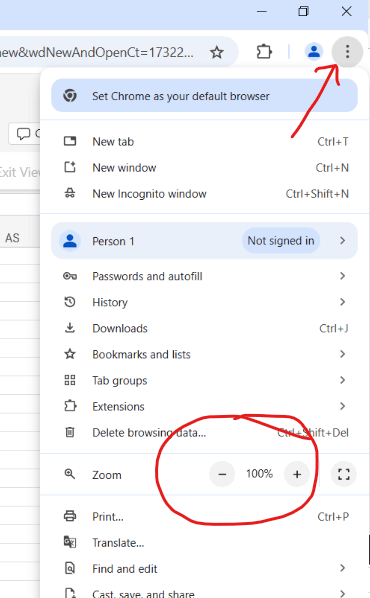 How do I zoom out my ribbon? - Microsoft Q&A