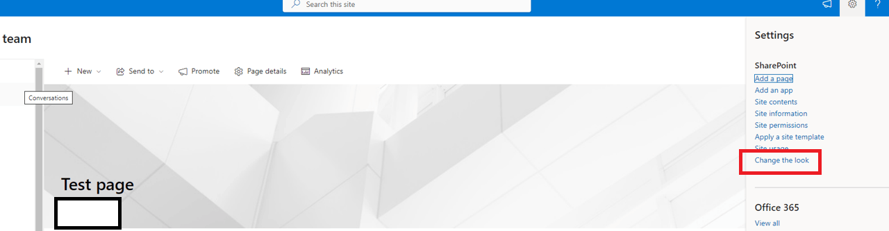 Why is my SharePoint Site appearing black with missing text ...