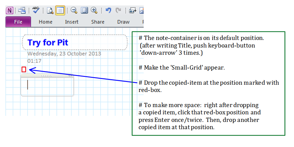 How to make OneNote insert extra space automatically - Microsoft Q&A