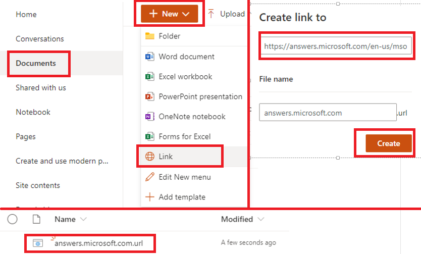 Is it possible to link a folder with a document library in SharePoint ...