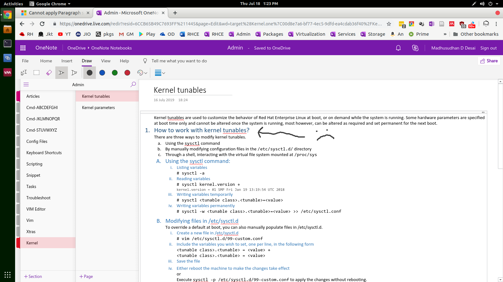 Cannot apply Paragraph spacing on Bullets and Numbering in OneNote Web ...