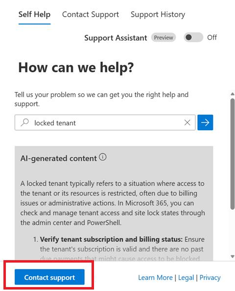 No access to Microsoft 365 Admin Center - Microsoft Q&A