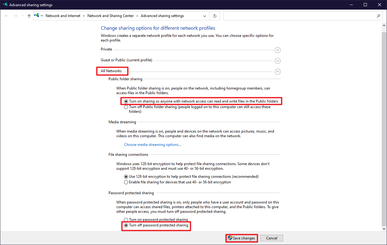 Shared folder permissions - Microsoft Q&A