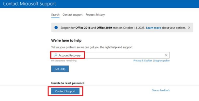 CAN SOMEBODY PLEASE HELP WITH ACCOUNT RECOVERY - Microsoft Q&A
