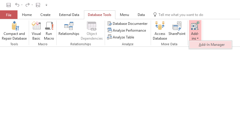 Access Add-In Store? - Microsoft Q&A