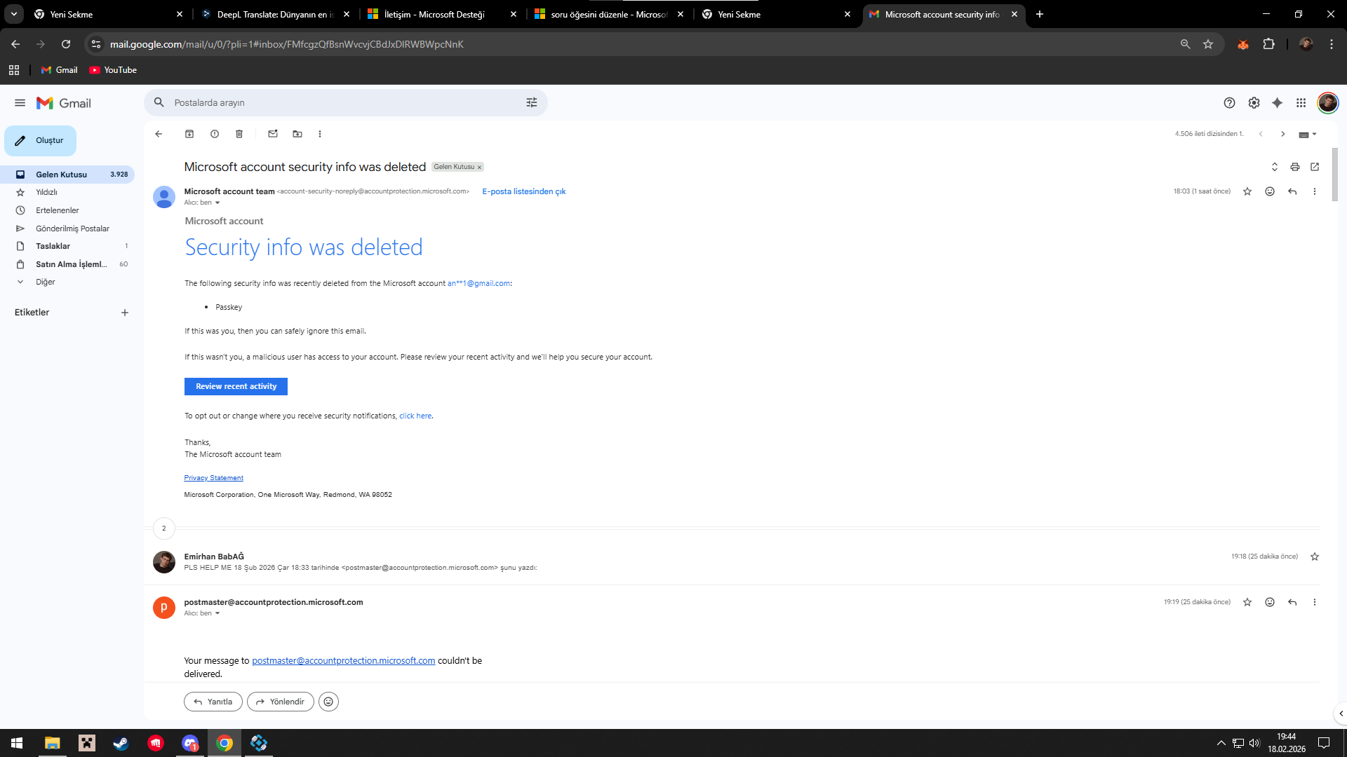 Kullanıcının resmi
