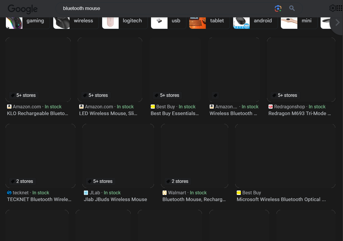 BLANK SCREEN