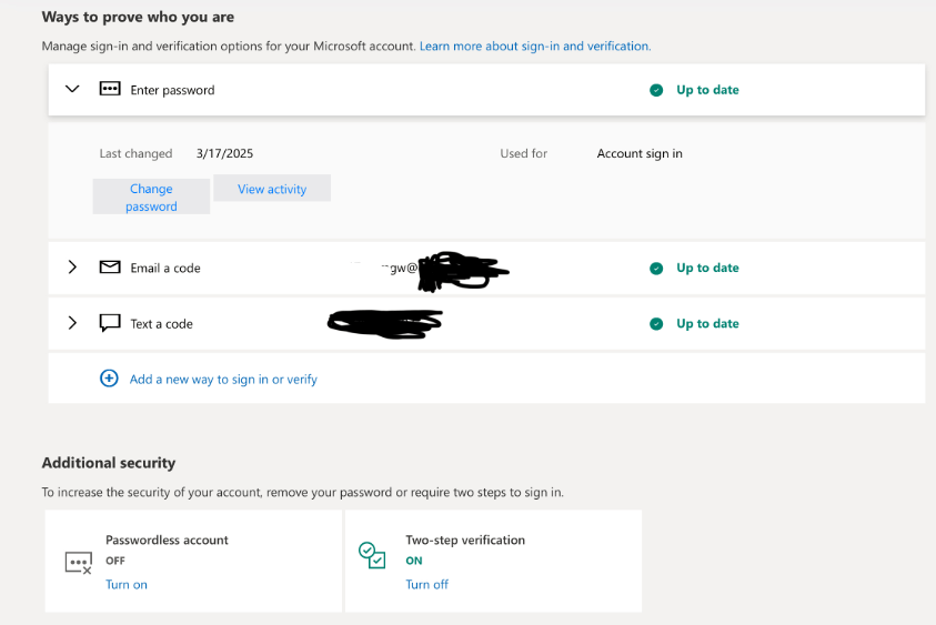 Two factor authentication doesn't work - Microsoft Q&A