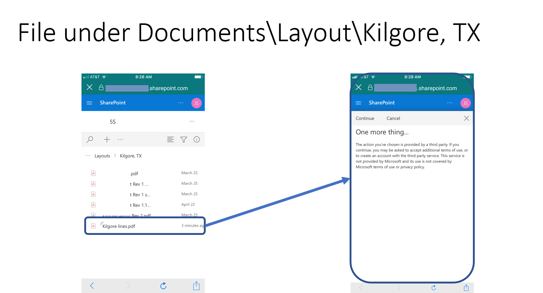 SharePoint application IOS and PDF files - Microsoft Q&A