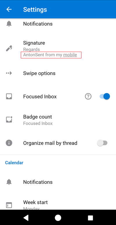 Outlook on Android Email Formatting - Microsoft Q&A