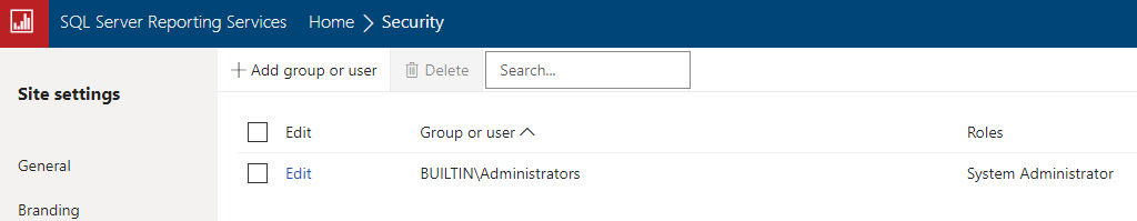 SSRS User does not have the New Upload Publish - Microsoft Q&A