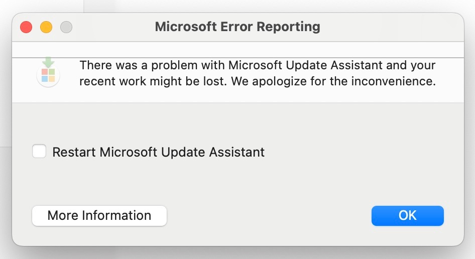 How do I stop the error message from popping up on my MacBook Pro 2017 ...