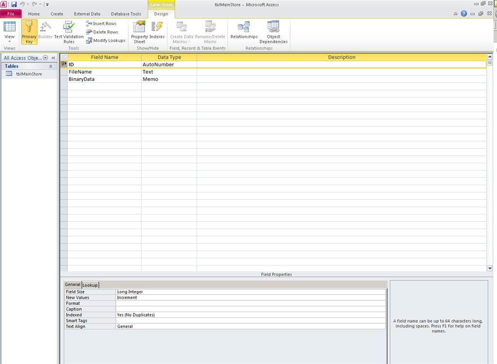 How to retrieve data/files from an .mdb database? - Microsoft Q&A