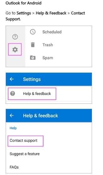 Change Calendar from one to another for an event in the Outlook android ...