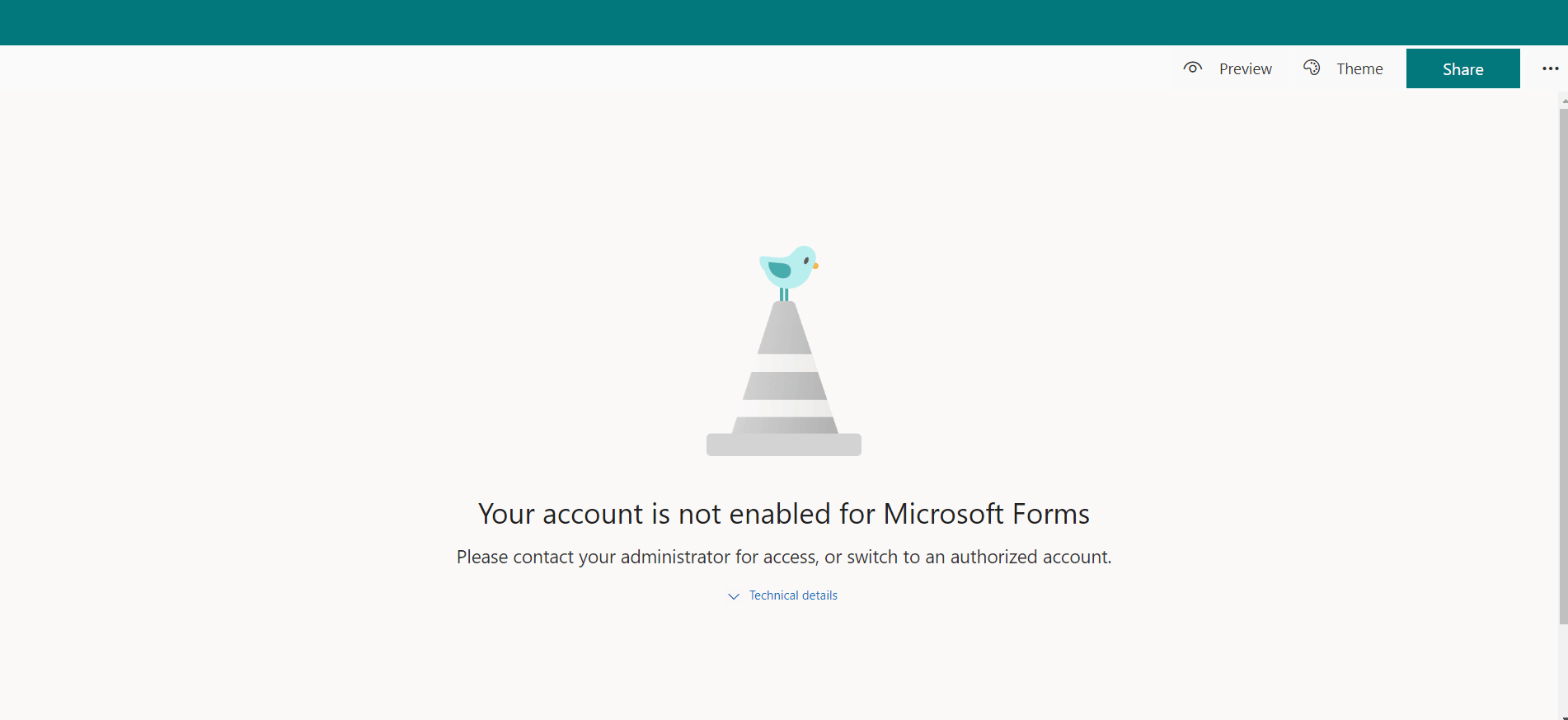 User unable to access Microsoft Forms after E3 license activated again ...