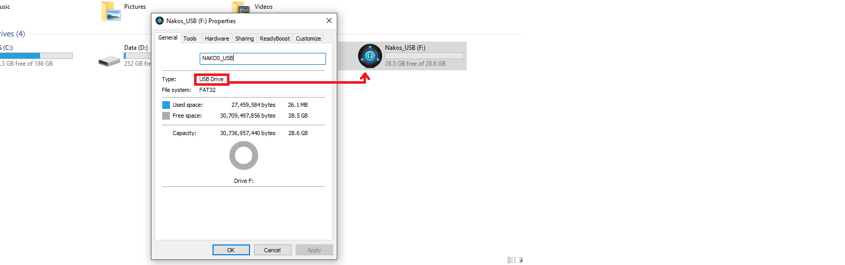 External hard drive is showing up as local disk drive - Microsoft Q&A