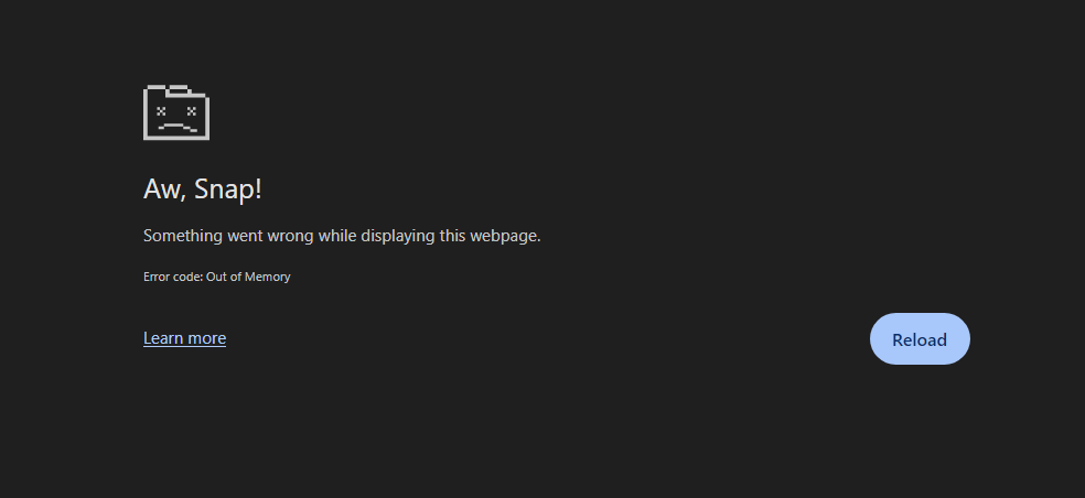 For the past few days, my system has been running into 