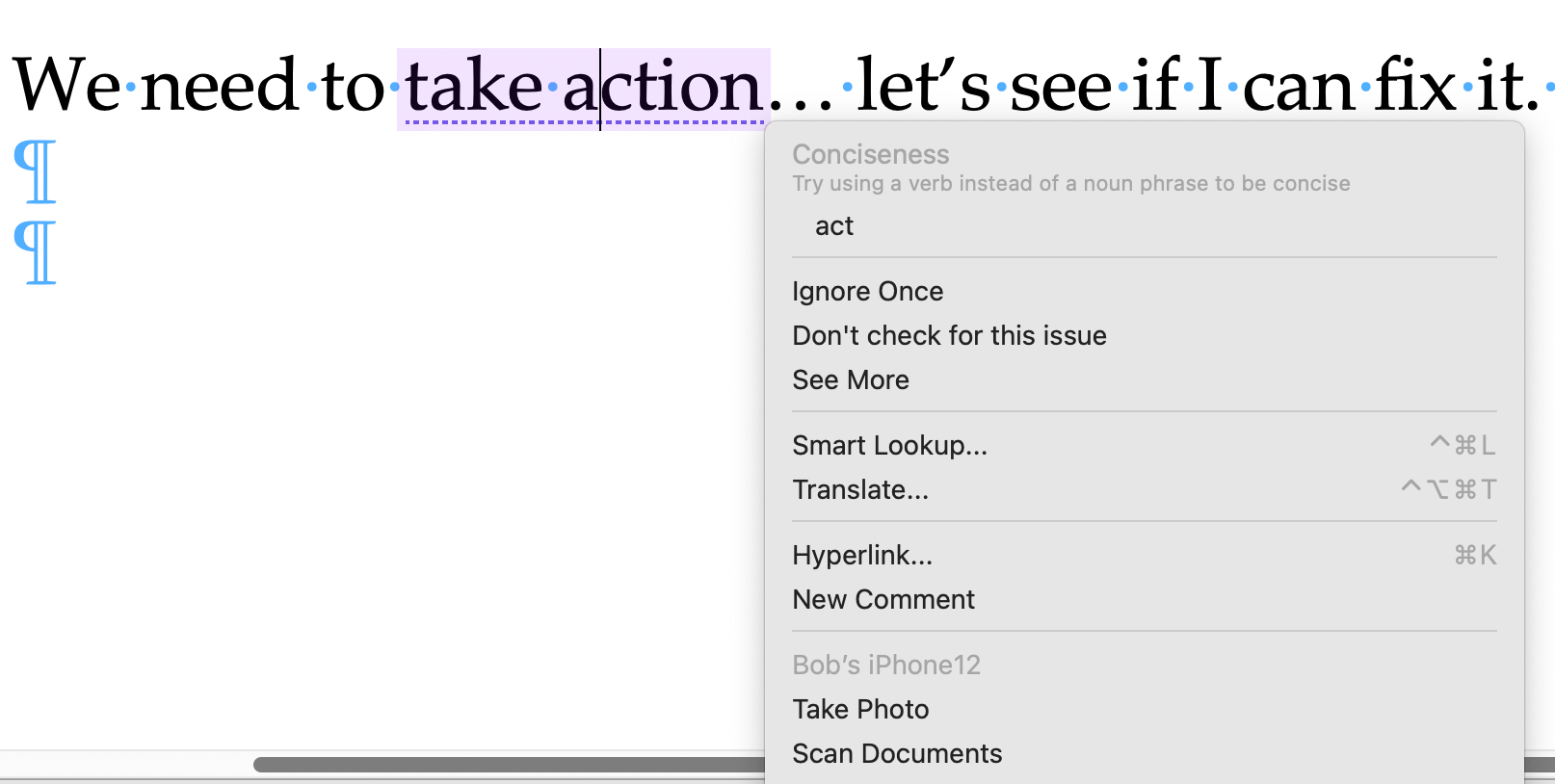 Gray dots/lines under phrases and words - how do I get rid of them ...