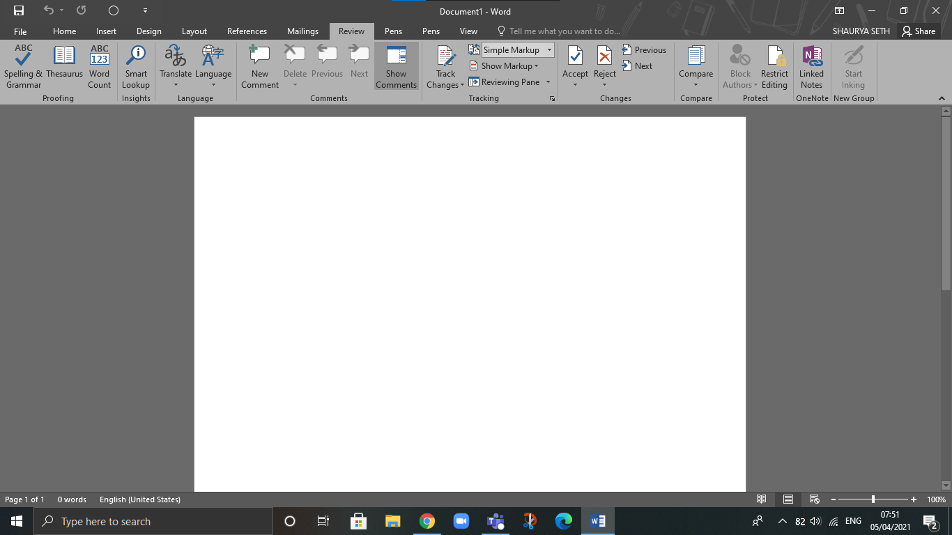 start inking and pens tab not working in Word 2016 on Windows 10 ...