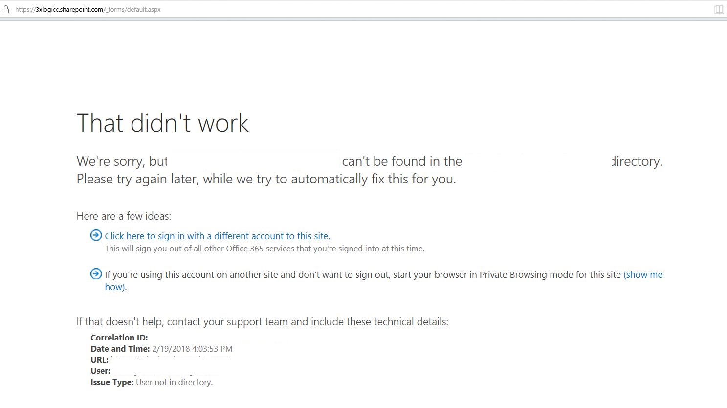 I can not get access to my company sharepoint using edge - Microsoft Q&A