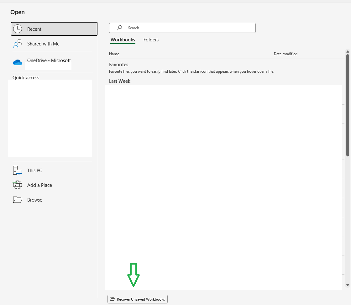 How to recover unsaved file? - Microsoft Q&A