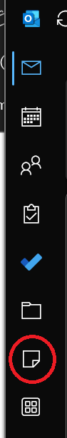 Locating Notes in Outlook - Microsoft Q&A