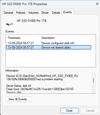 SSD not detected by Windows - Microsoft Q&A