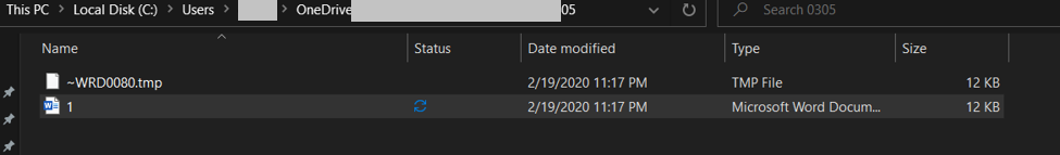 Onedrive for Business generating local tmp files causing sync issues ...